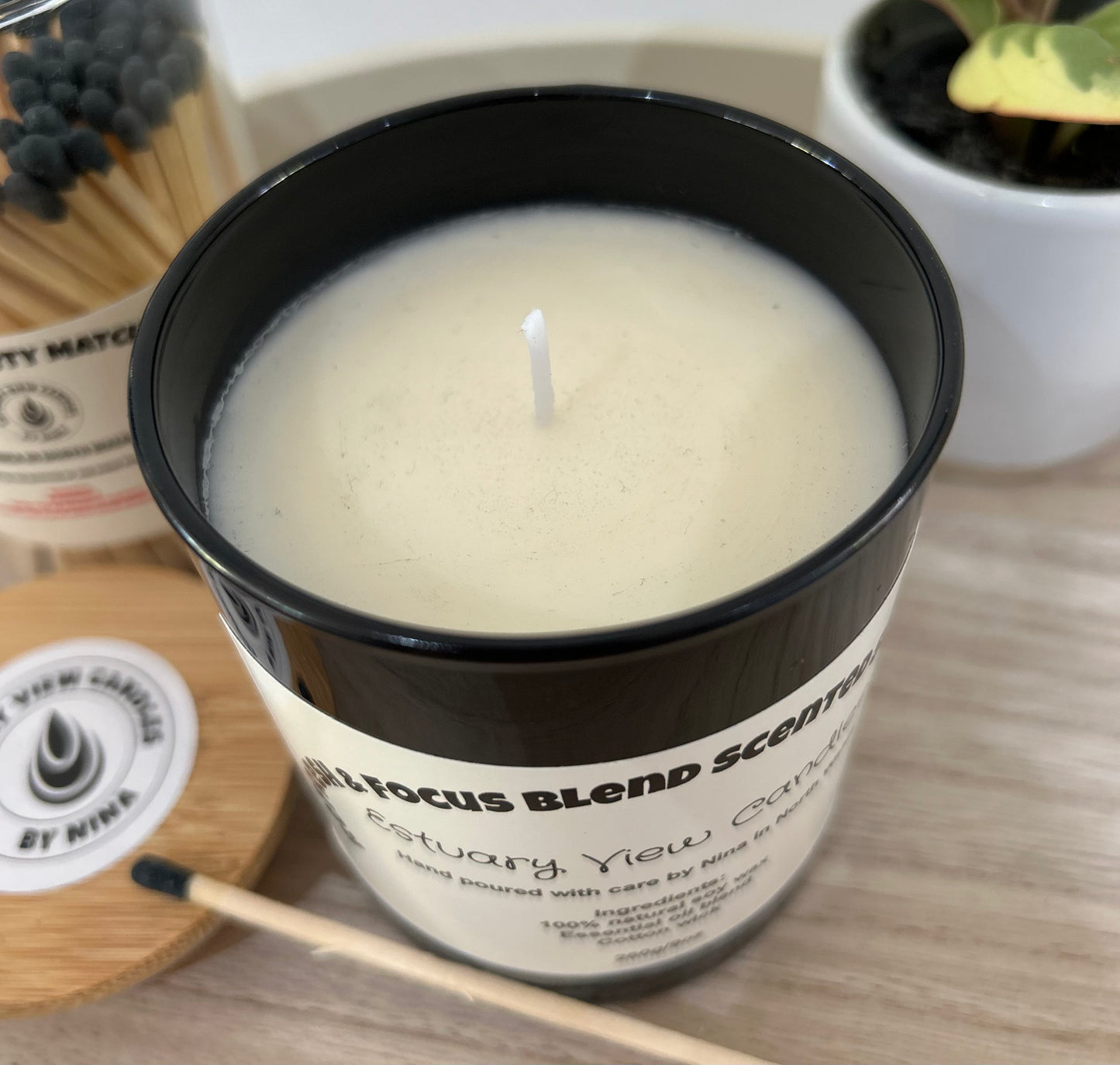 Refresh & Focus Candle