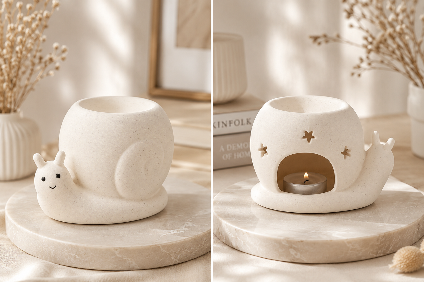 Snail Oil Burner/Wax Warmer