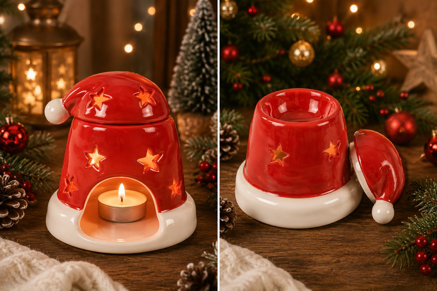 Santa Hat Oil Burner/Wax Warmer