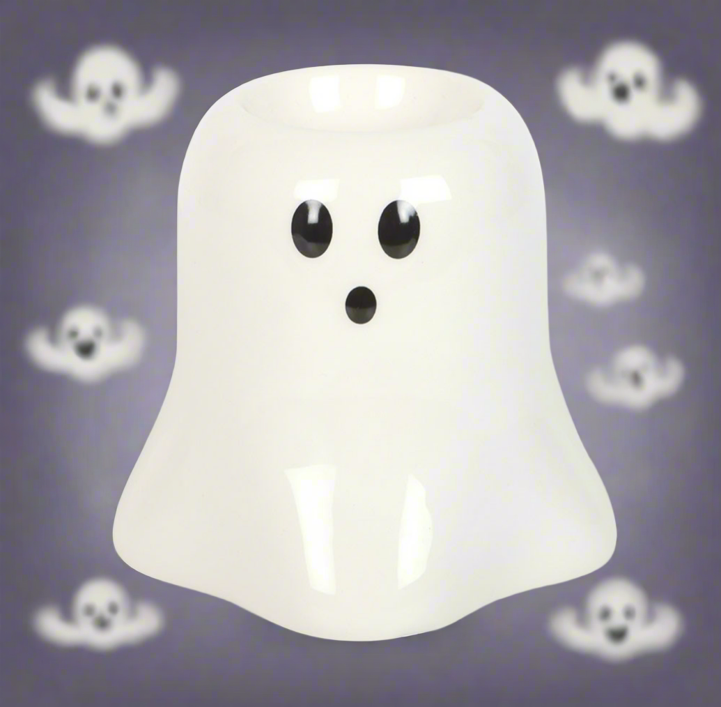 ‘Hey Boo’ Ghost Oil Burner/Wax Warmer