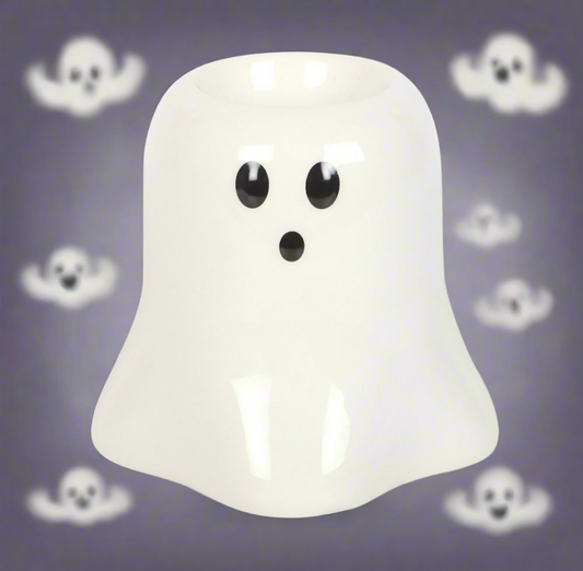 ‘Hey Boo’ Ghost Oil Burner/Wax Warmer
