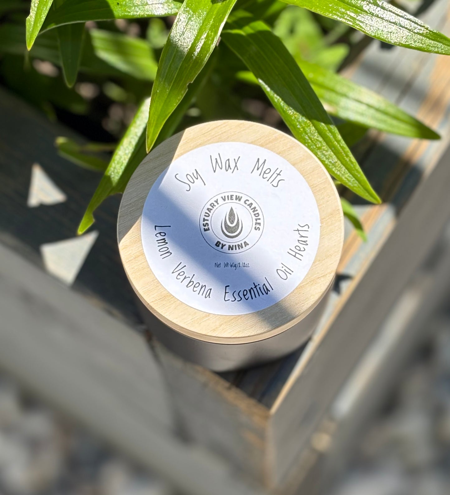 Wax Melt Hearts - Lemon Verbena