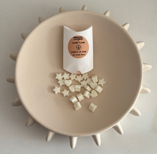 Wax Melt Hearts & Stars - Bergamot, Lavender & Ylang Ylang