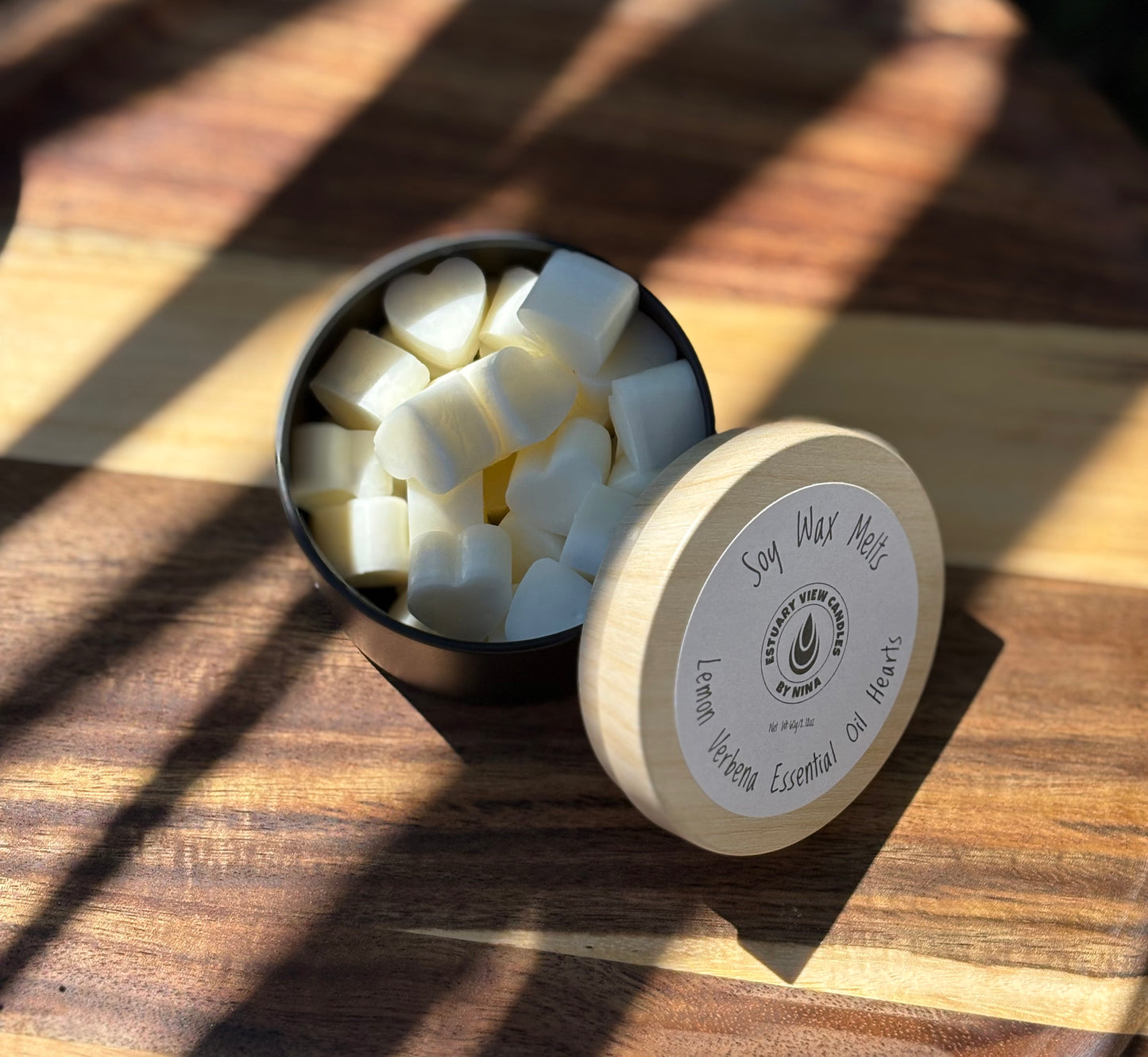 Wax Melt Hearts - Lemon Verbena