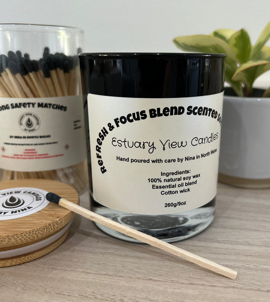 Refresh & Focus Candle