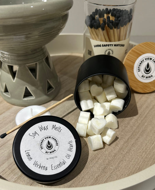 Wax Melt Hearts - Lemon Verbena