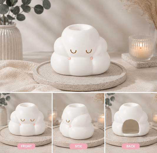 White Cloud Oil Burner/Wax Warmer