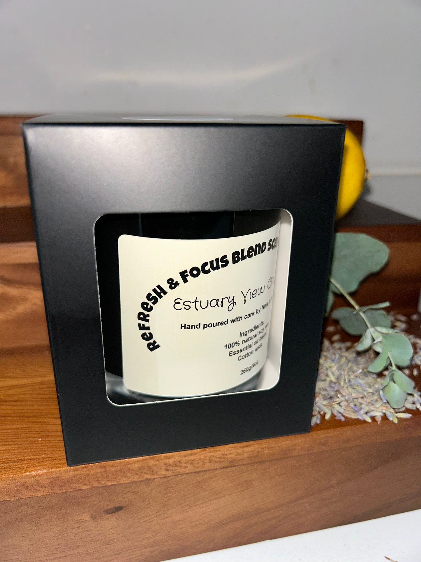 Refresh & Focus Candle