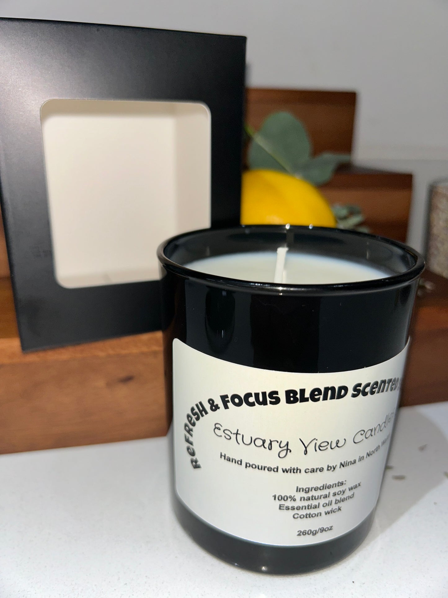 Refresh & Focus Candle